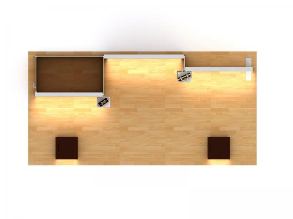 VK-2987 SuperNova Inline Lightbox -- Plan View